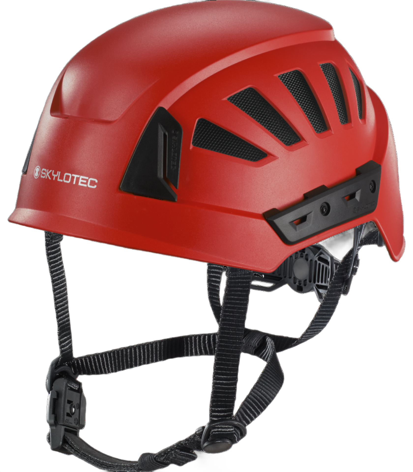 SKYLOTEC INCEPTOR GRX VENTED HEIGHT SAFETY HELMET - RED