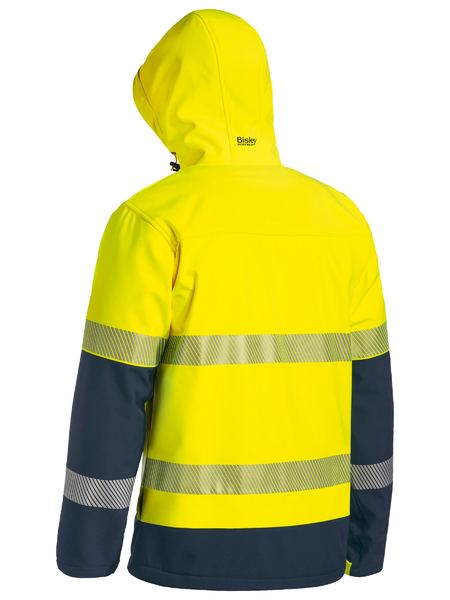 Bisley Taped Hi Vis Ripstop Bonded Fleece Jacket