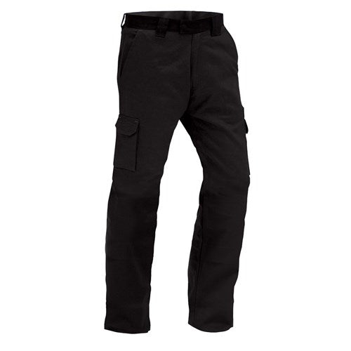 Bison Cargo Trouser Ripstop Cotton-Black