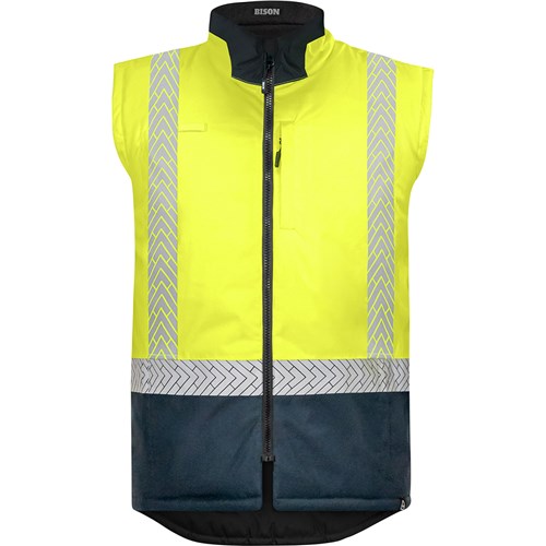 BISON STAMINA ECO PUFFER VEST - Yellow
