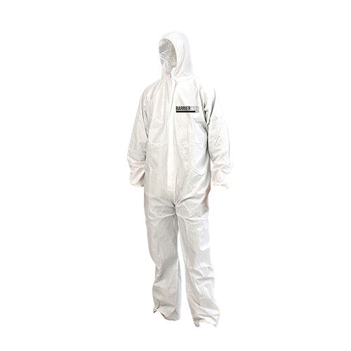 BarrierTech SMS Coveralls - White