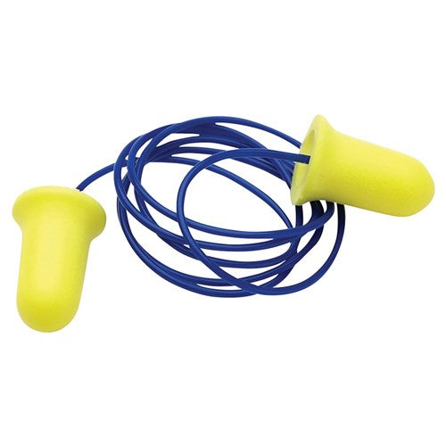 Probell Disposable Corded Earplugs Corded - 100 Pairs Pack
