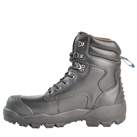 Bata Longreach CT Black Zip Side Safety Boot