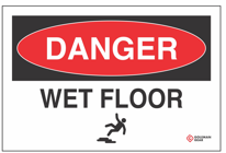 Sign - Danger Wet Floor