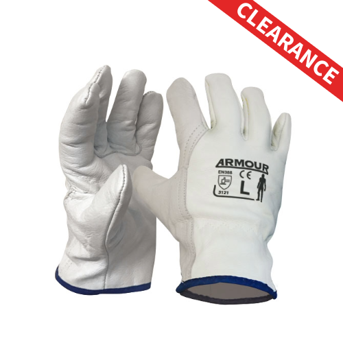 Armour Leather Full Grain Driver Glove