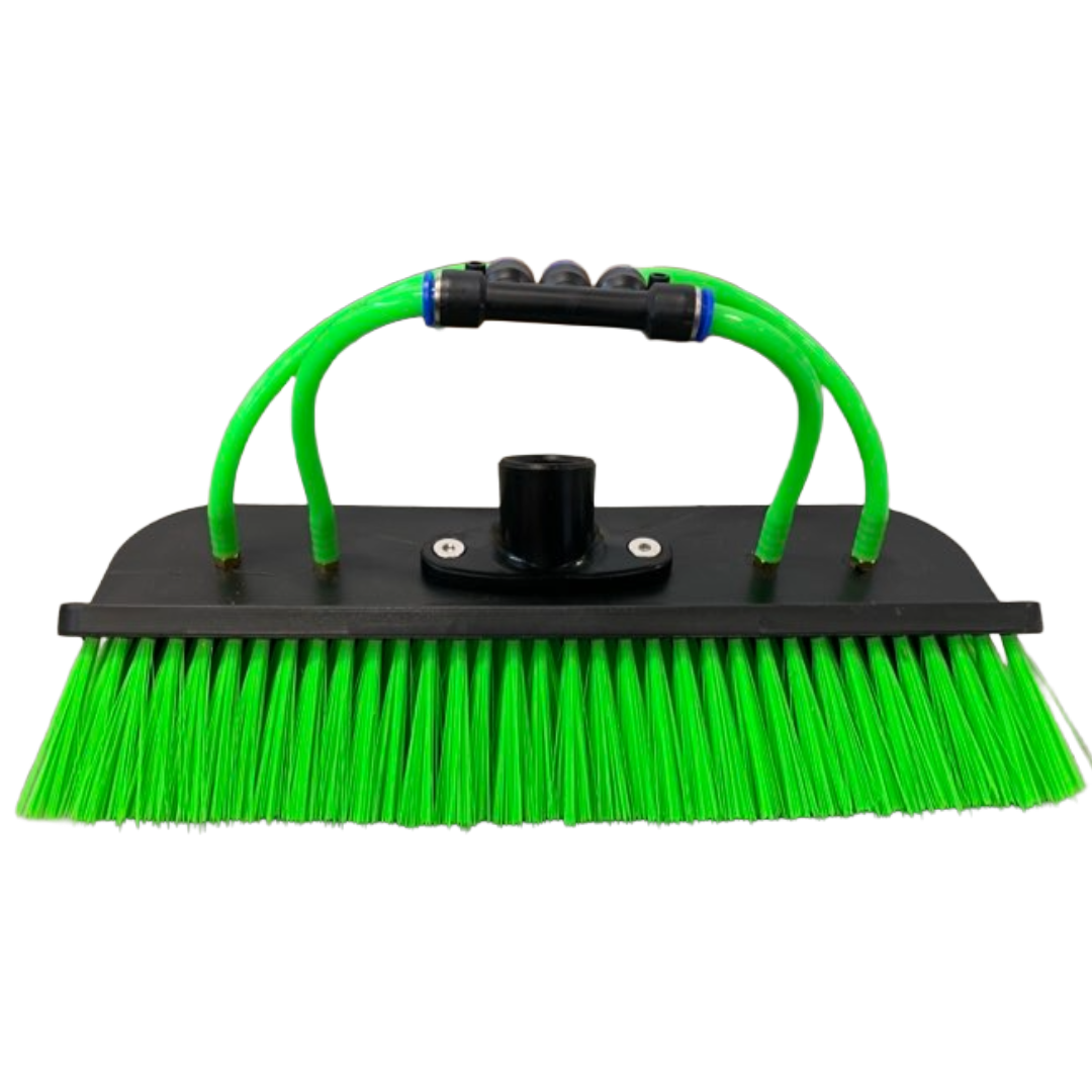 Waterfed Pole 4 Nozzle 310mm green brush front