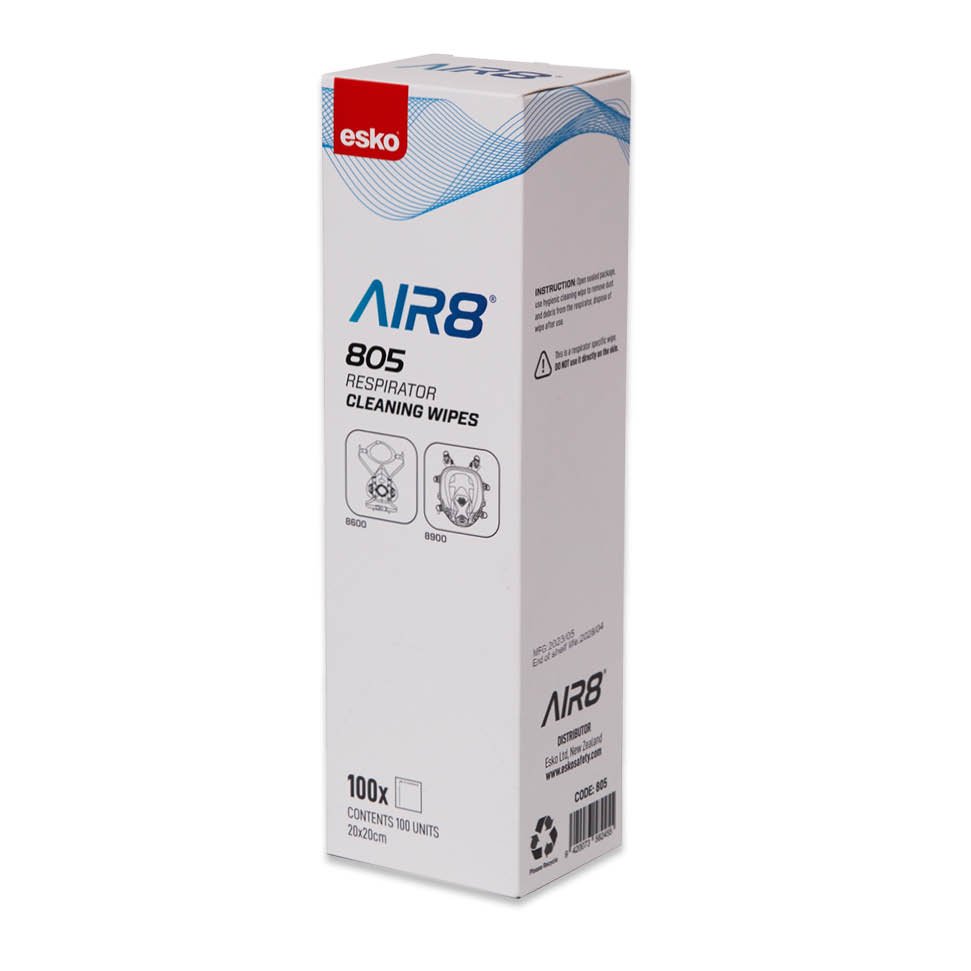 Esko AIR8 Respirator Cleaning Wipes - 100 box