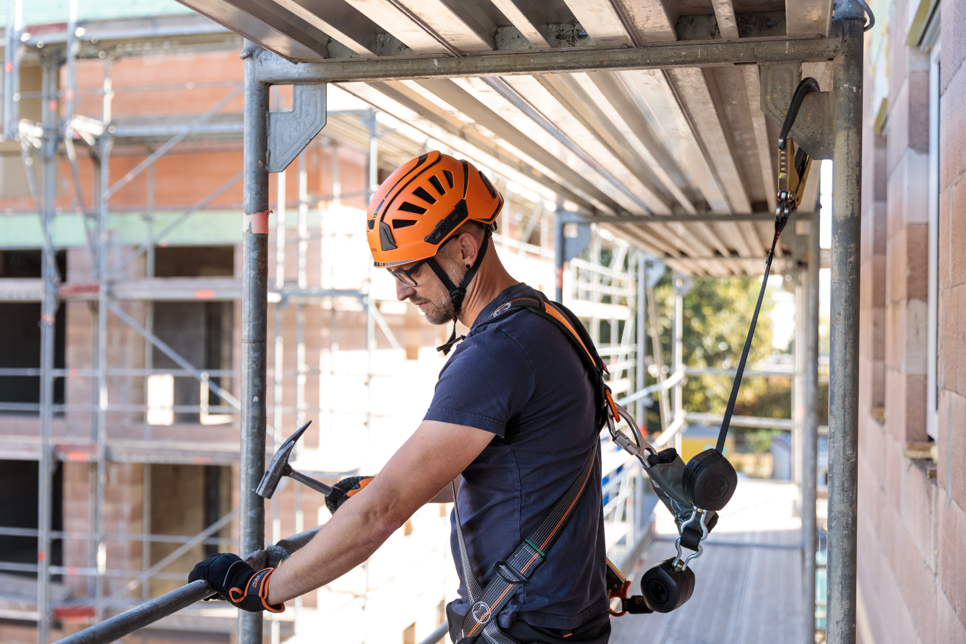 Skylotec Peanut Y Aluminum Scaff Hook Retractable Lanyard