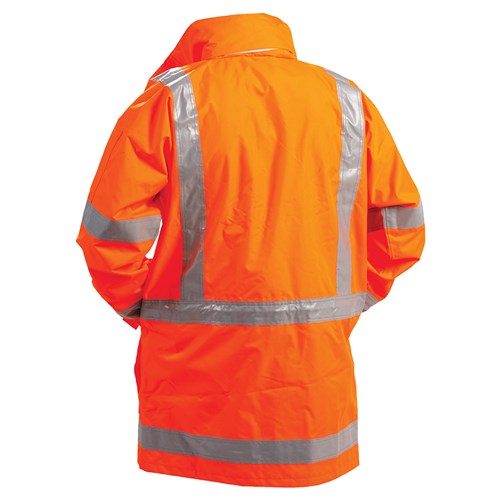 Bison Jacket Stamina TTMC-W17 5-in-1 Vest Combo Orange - Rear