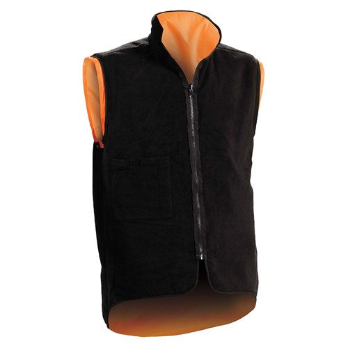 Bison Jacket Stamina TTMC-W17 5-in-1 Vest Combo Orange - fleece vest