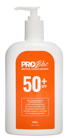 PROBLOC SPF 50+ SUNSCREEN 500 ML PUMP BOTTLE