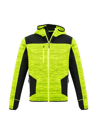 Unisex Streetworx Reinforced Hoodie - Fluro Yellow
