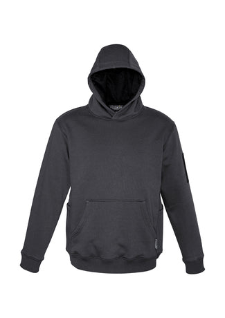 Syzmik Unisex Multi-pocket Hoodie - Charcoal Black