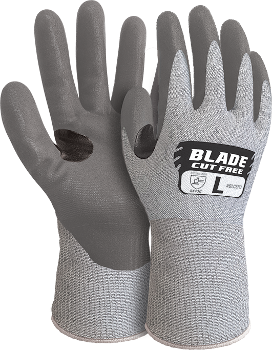 BLADE Cut 5 PU Open Back Glove