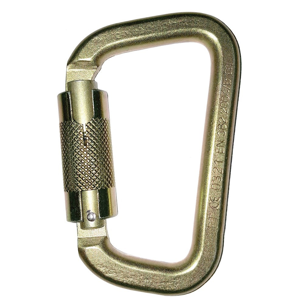 B-Safe Steel Twist Lock Carabiner