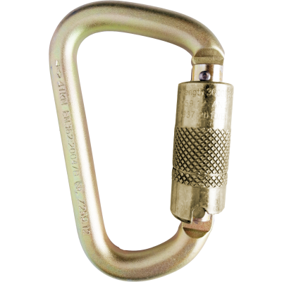 SKYLOTEC TRIPPLE LOCK STEEL D CARABIENER