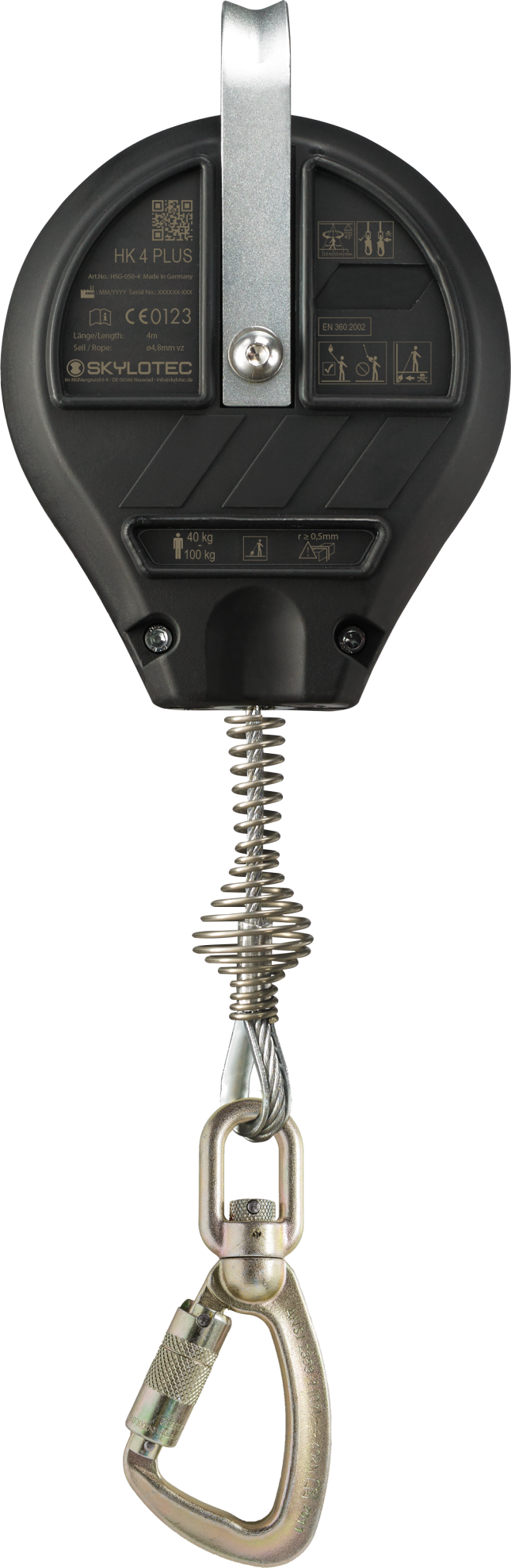 Skylotec HK Plus Type 2 Wire Rope Fall Arrest Block