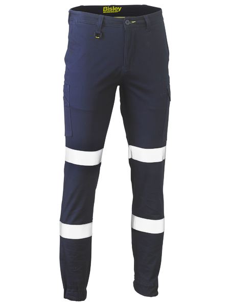 Bisley Taped Biomotion Stretch Cotton Drill Cargo Pants