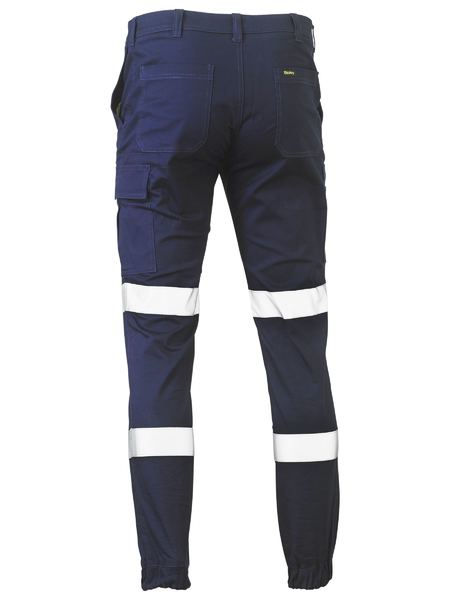 Bisley Taped Biomotion Stretch Cotton Drill Cargo Pants