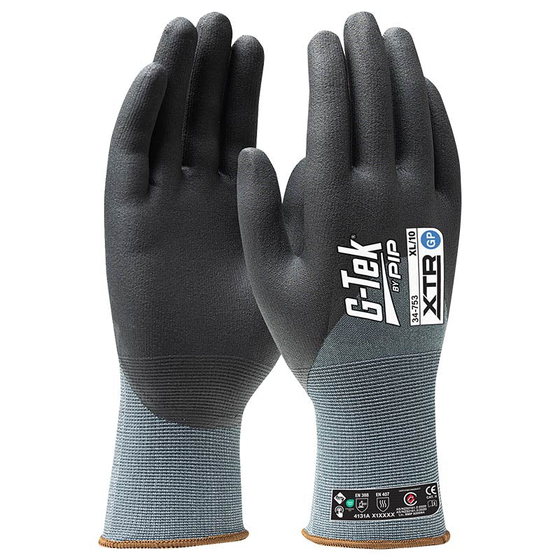 G-Tek XTR 15G GP Nitrile 3/4 Dip Glove