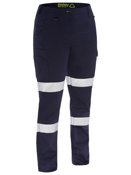 Bisley Recycled Women's Taped Biomotion Cargo Work Pant