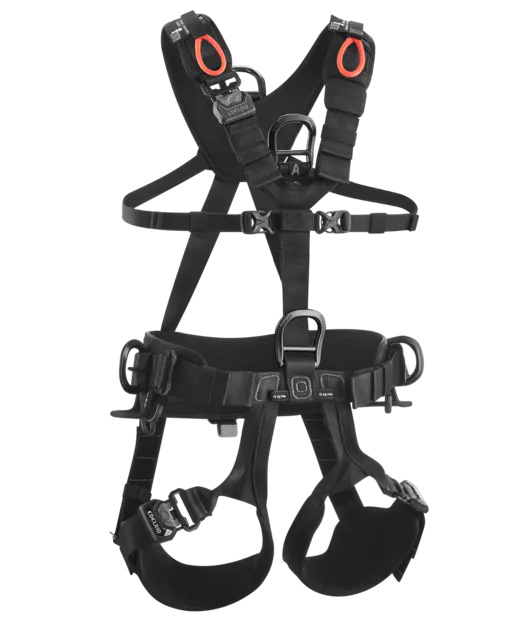 Edelrid Vertic Black Triple Lock Abseil Harness