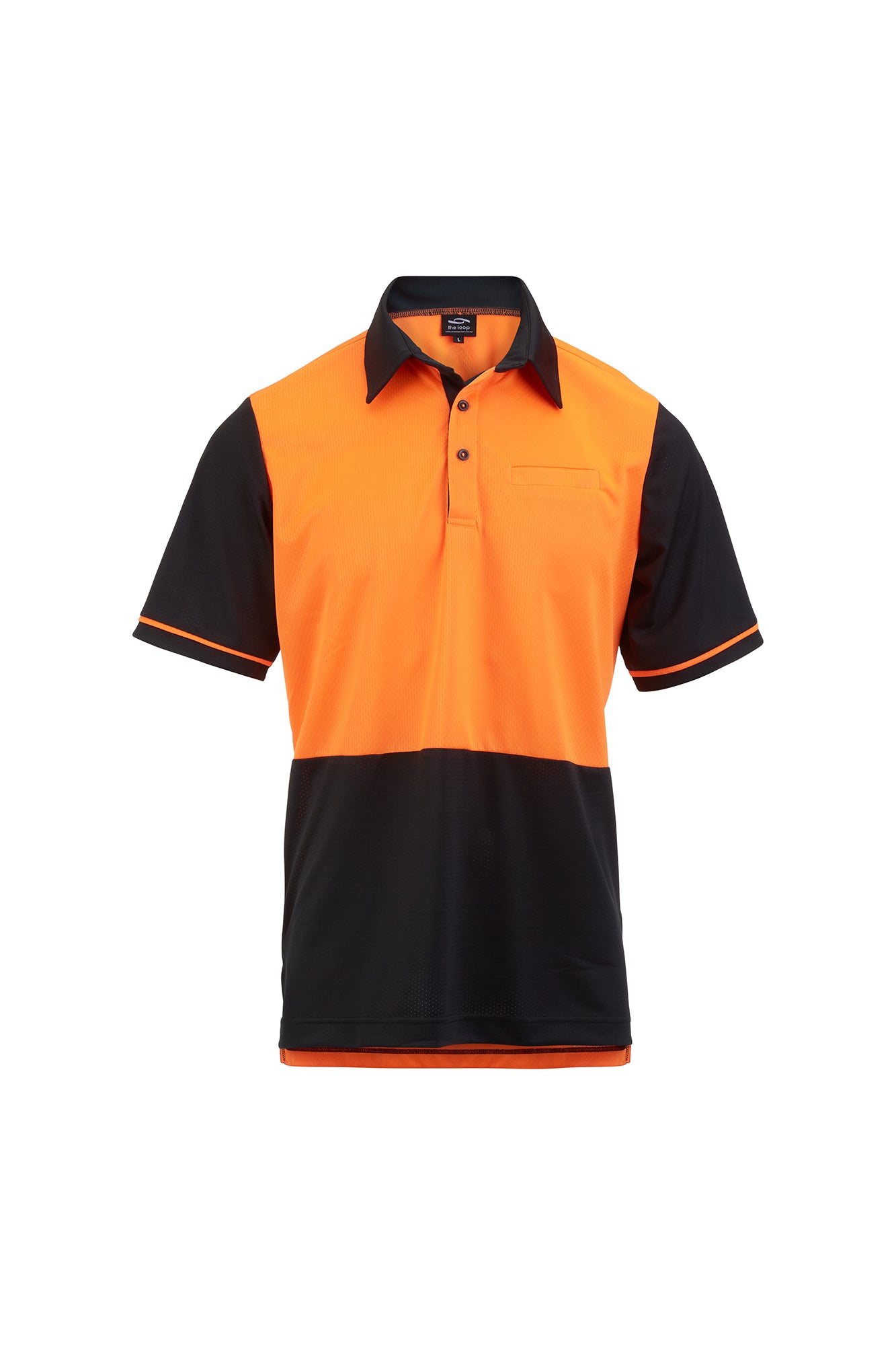 Loop Hi Vis Recycled Polyester Polo