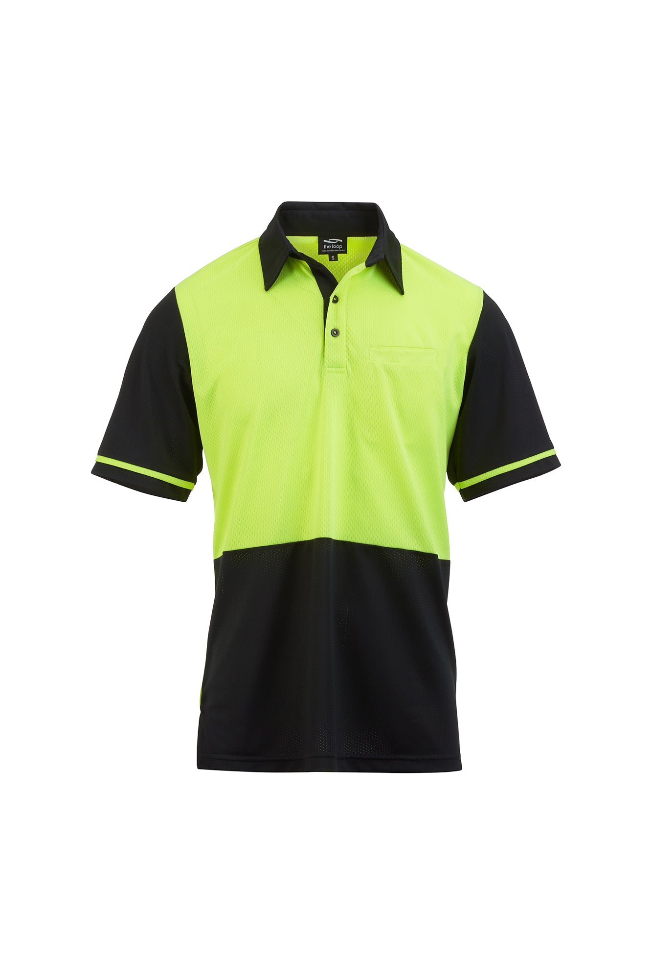 Loop Hi Vis Recycled Polyester Polo