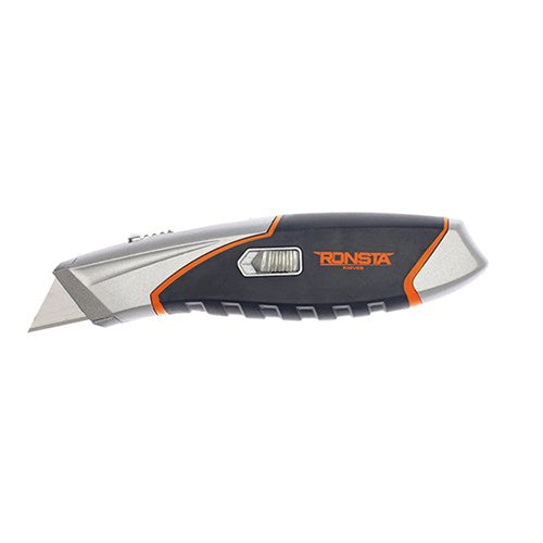 RONSTA AUTO-RETRACTABLE SAFETY KNIFE WITH ERGONOMIC GRIP