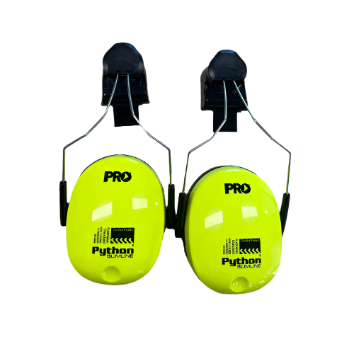 Python Slimline Hard Hat Earmuffs Class 5, -31Db