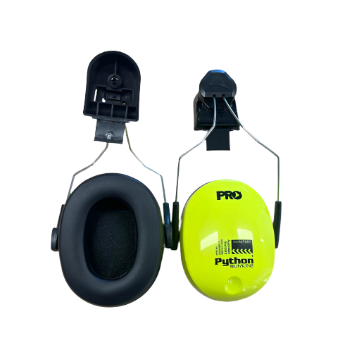 Python Slimline Hard Hat Earmuffs Class 5, -31Db