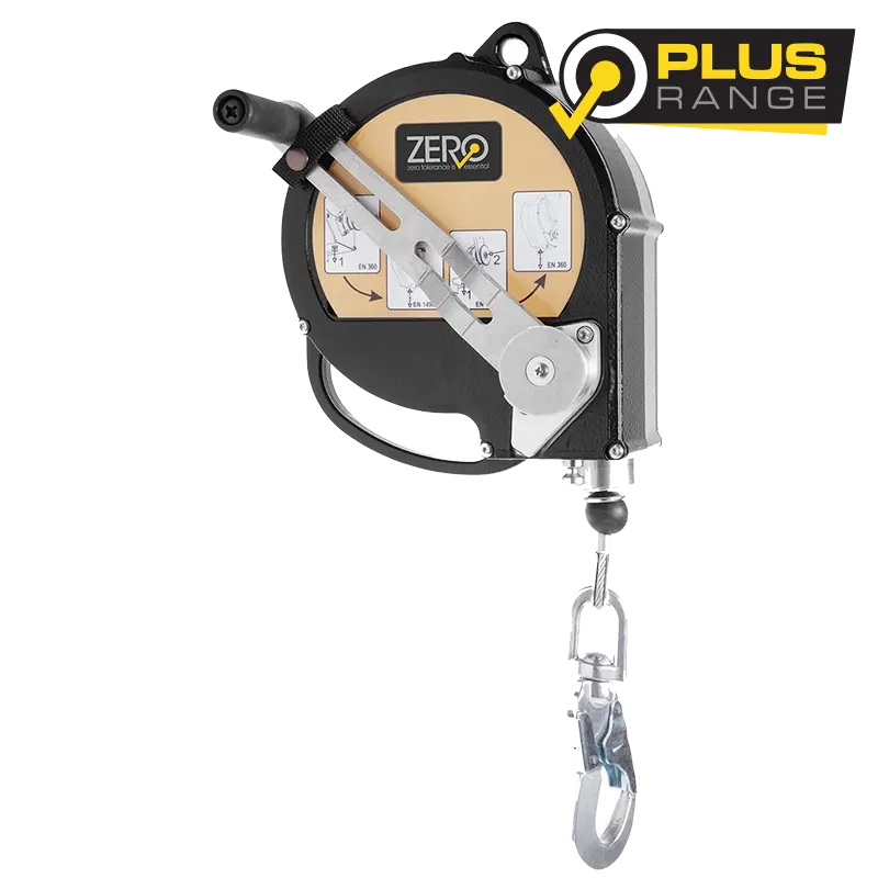 Zero  BlockMaxR1 Retractable type 3 Self-locking fall arrester / rescue lifting device 15m