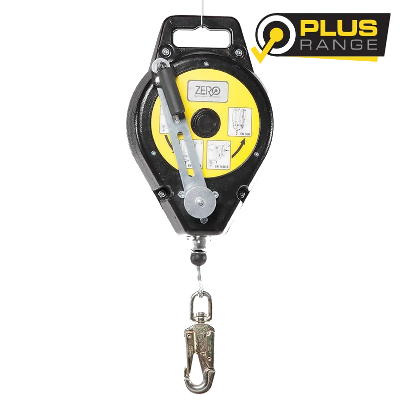Zero BlockMaxR2 Retractable type 3 Self-locking fall arrester / rescue lifting device