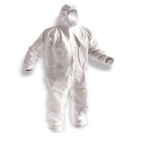 ARMOUR DISPOSABLE SPLASHPROOF COVERALL 60GSM