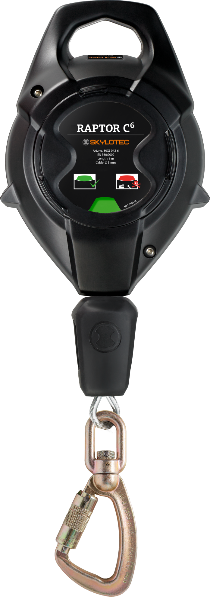 Skylotec Raptor C Type 2 Fall Arrest Wire Retractable Lanyard