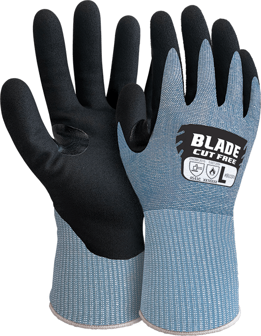 Armour BLADE Cut Level 5 Foam Nitrile Open Back Glove