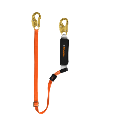 SKYLOTEC BFD ADJUSTABLE LANYARD WITH SNAP HOOK 1.8m