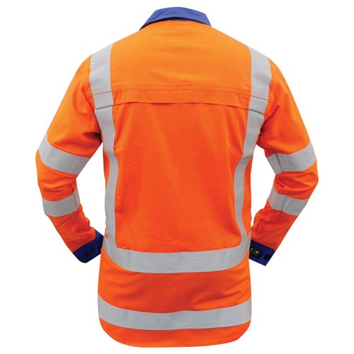Bison Arcguard TTMC-W Shirt Orange/Royal Blue