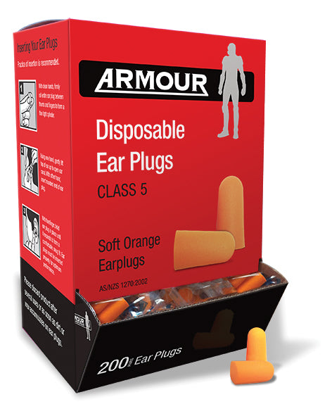 Armour Disposable Ear Plugs - Uncorded - Class 5